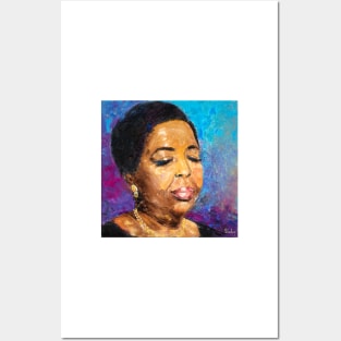 Eyes Shut, Heart Open: Cesaria Evora Posters and Art